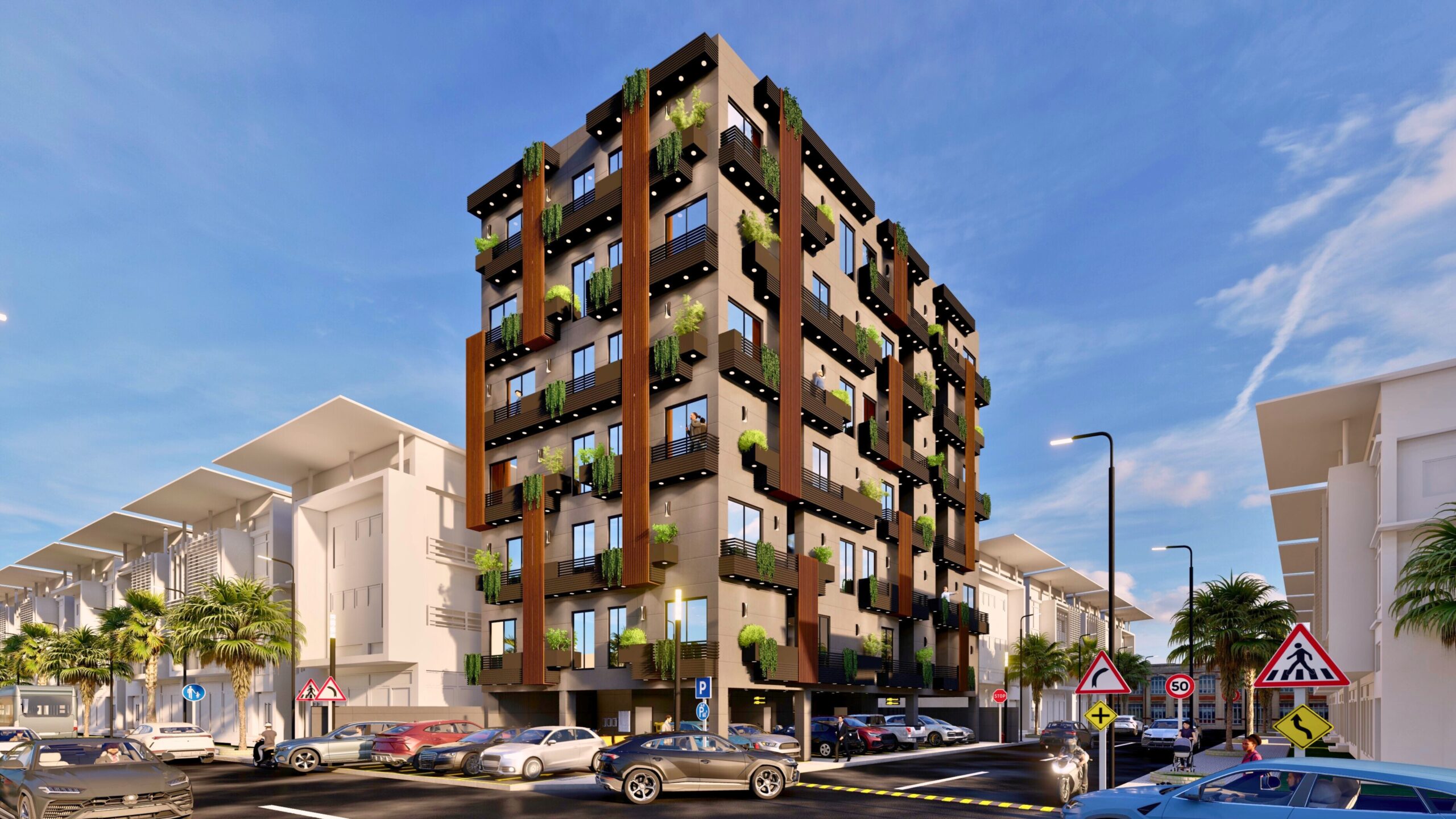 Johar Town Lahore Apartment Building