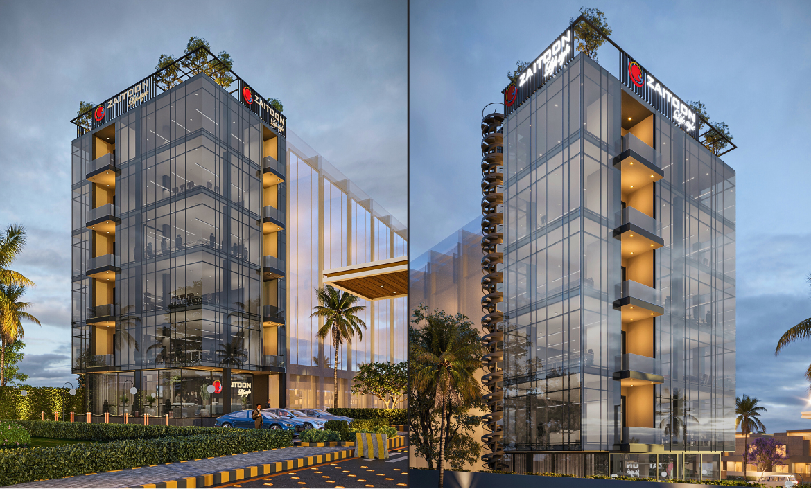 Zaitoon City Lahore Commercial Complex